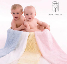 Изображение товара "BEARS & BOWS BABY MYB Textiles детское одеяло (5 оттенков) от MYB Textiles "