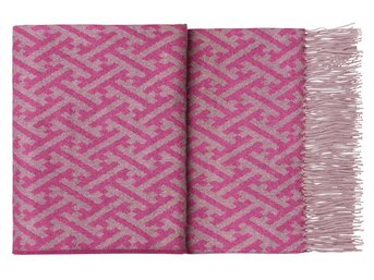 Изображение товара "AMAZING pink-dahlia ELVANG DENMARK плед (бэби альпака) от ELVANG denmark"