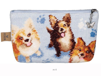 Изображение товара "WITH LOVE AND PAWS Feiler косметичка из шенилл от ФАЙЛЕР | FEILER"