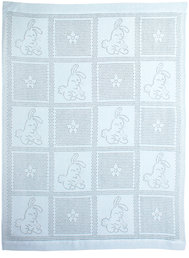 Изображение товара "BUNNY SQUARES BABY MYB Textiles детское одеяло (5 оттенков) от MYB Textiles "
