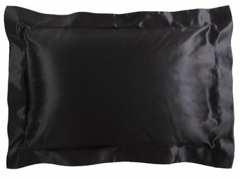 Изображение товара "BLACK SILK шелковое постельное белье GINGERLILY от Archive"