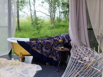 Изображение товара "GATSBY Feiler шенилловый плед (покрывало) от Feiler"